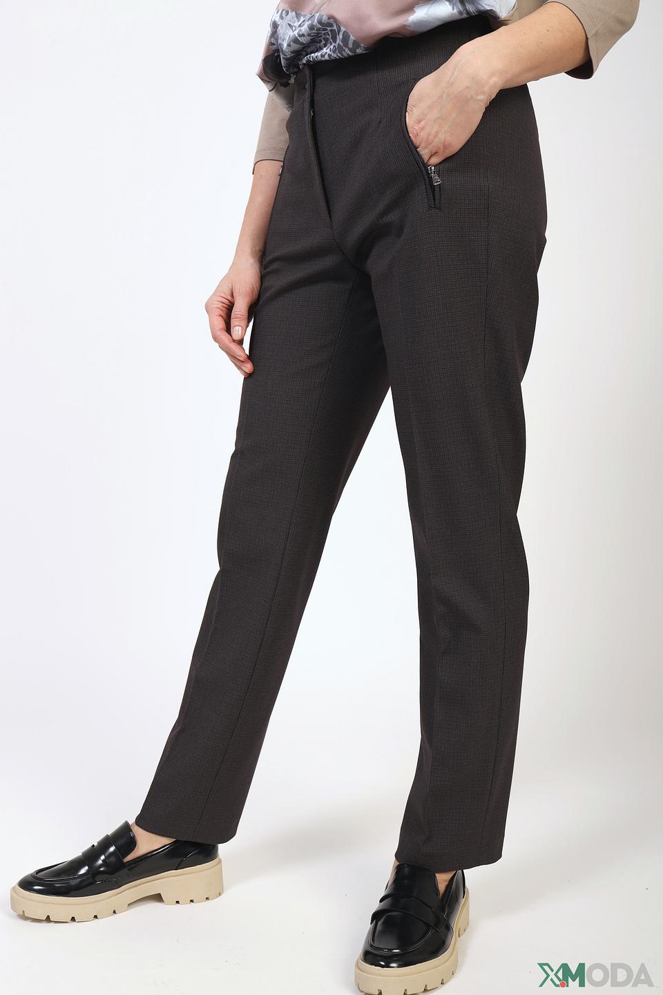 Брюки Zerres в клетку графит