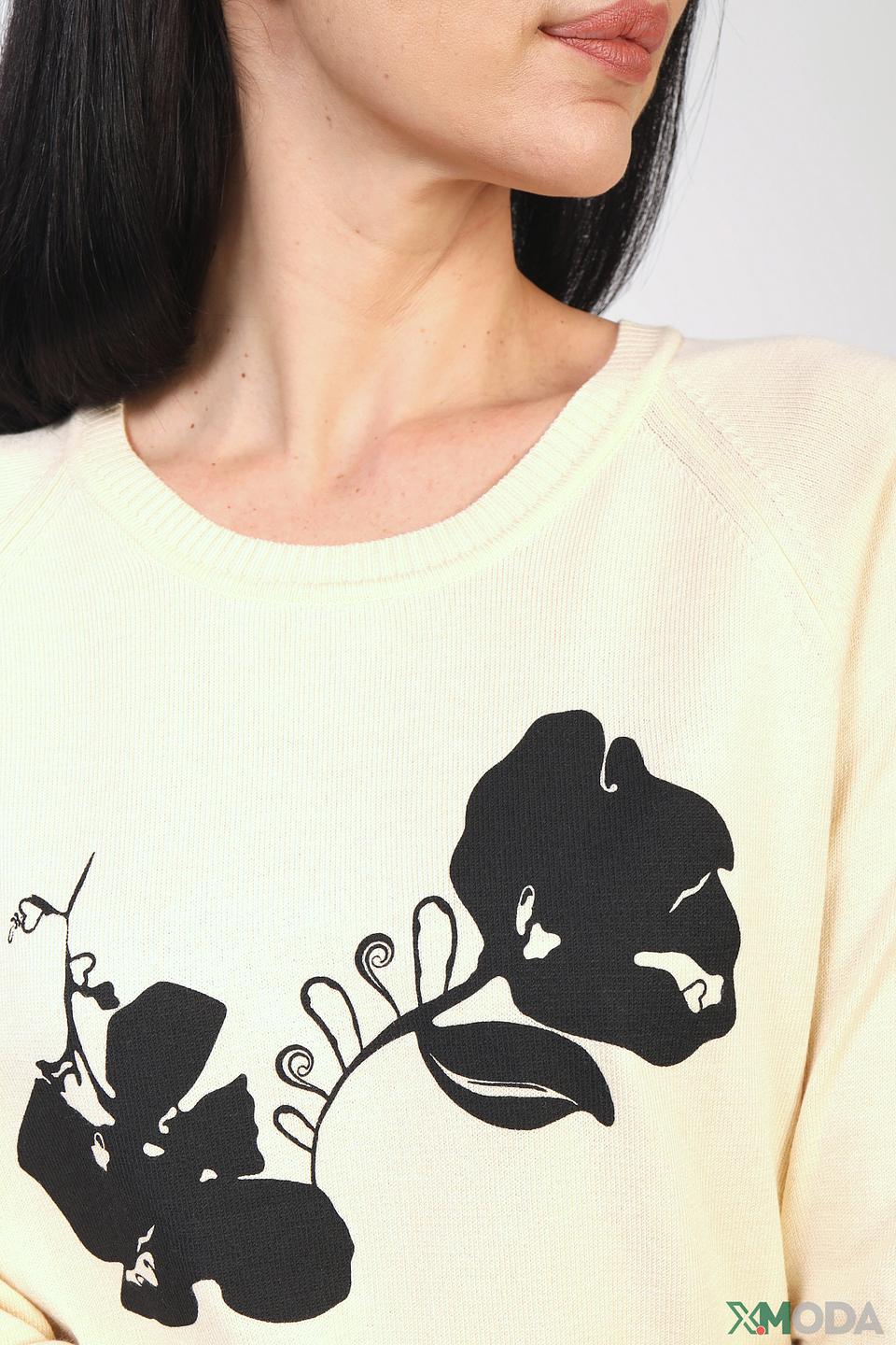 Пуловер Eugen Klein с цветами