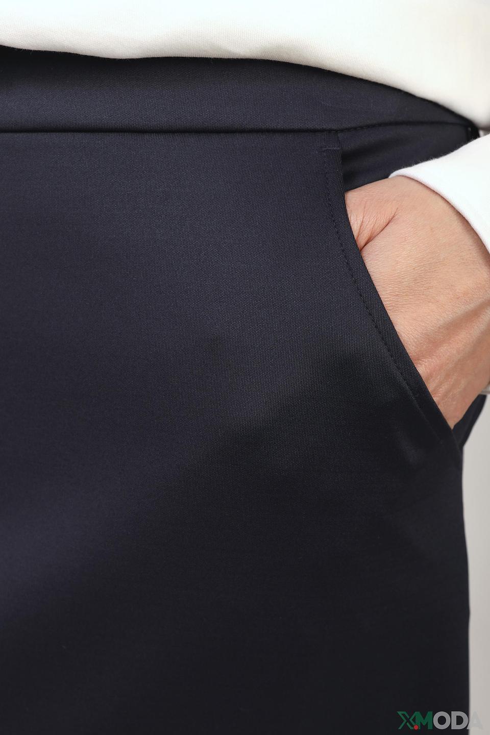 Юбка Pezzo плиссе тёмно-синяя