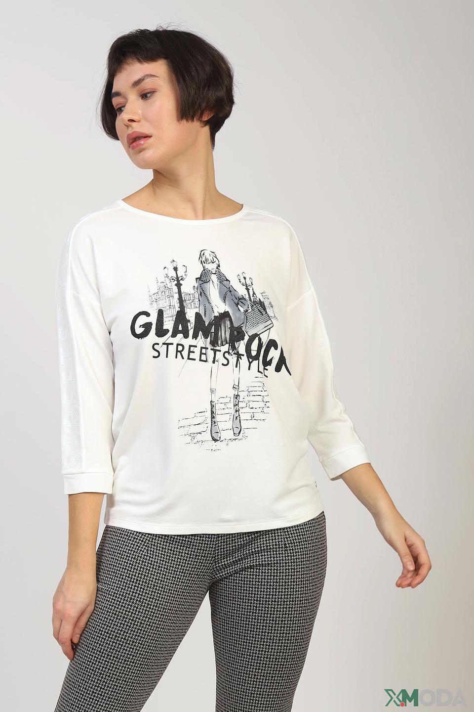 Футболка Monari с принтом