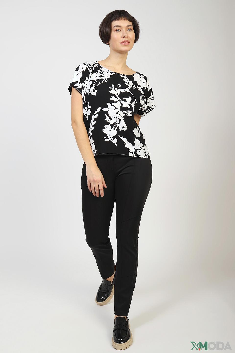 Блуза Pezzo с цветочным принтом