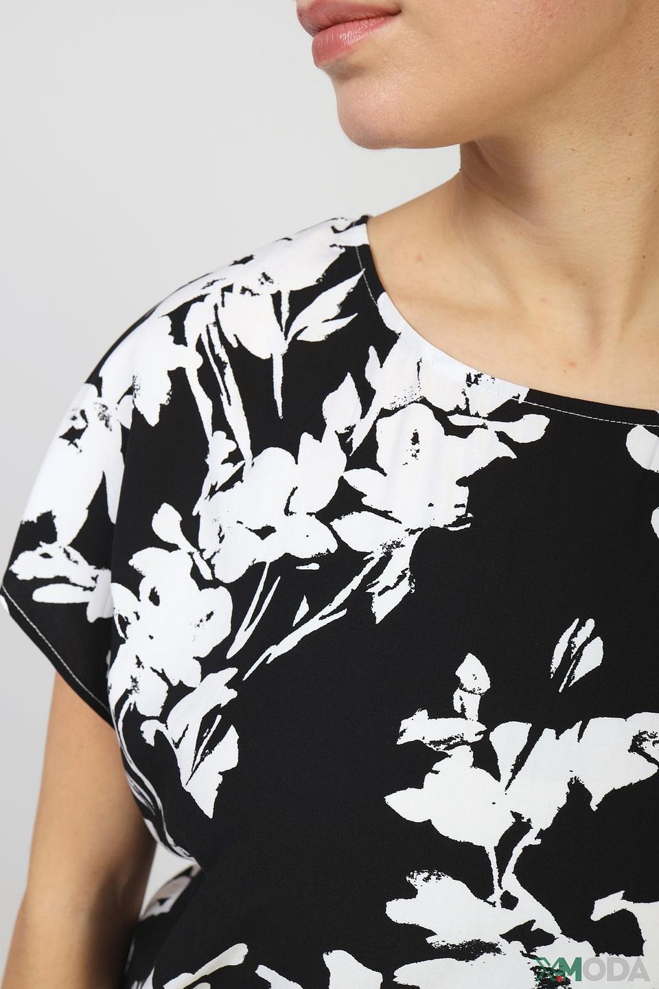 Блуза Pezzo с цветочным принтом