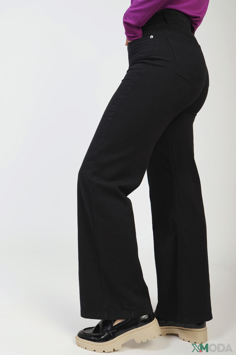 Брюки палаццо s.Oliver чёрные