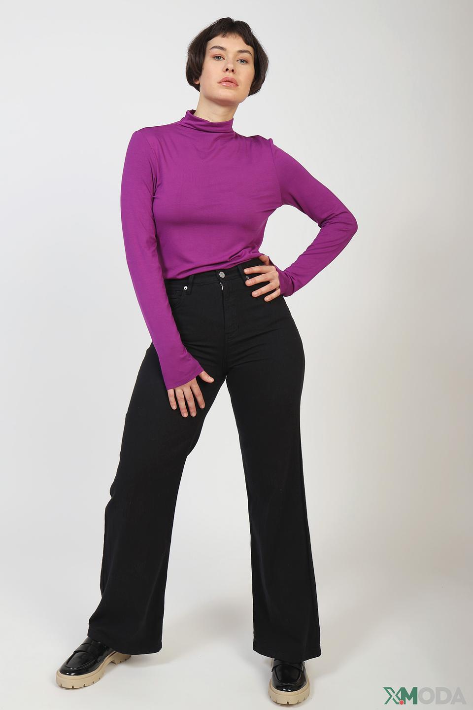 Водолазка Oui фиолетовая