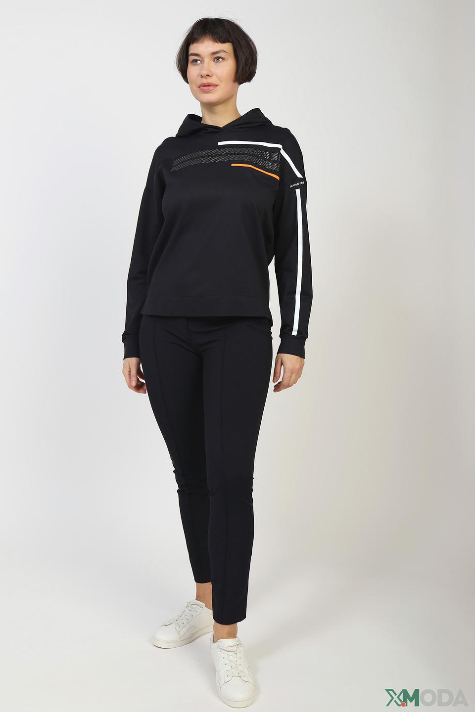 Толстовка Marc Cain спортивная чёрная