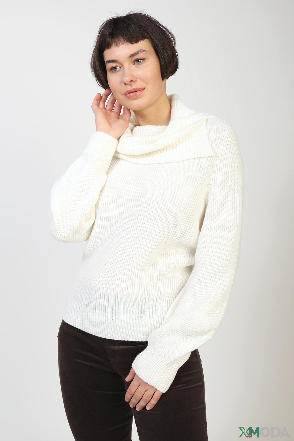 Пуловер Marc Cain с воротником-холом