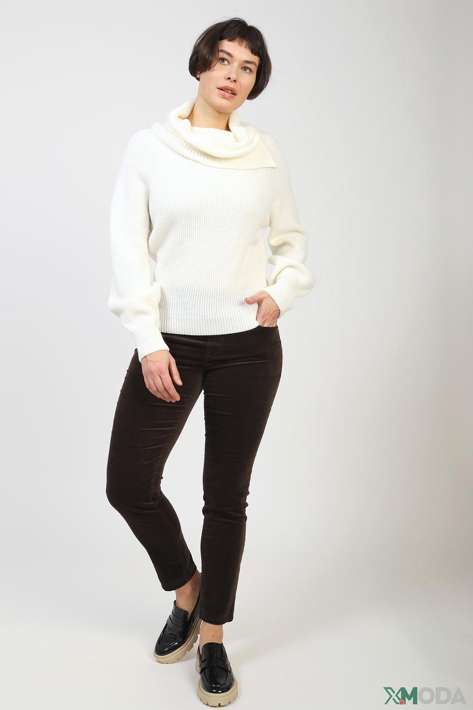 Пуловер Marc Cain с воротником-холом