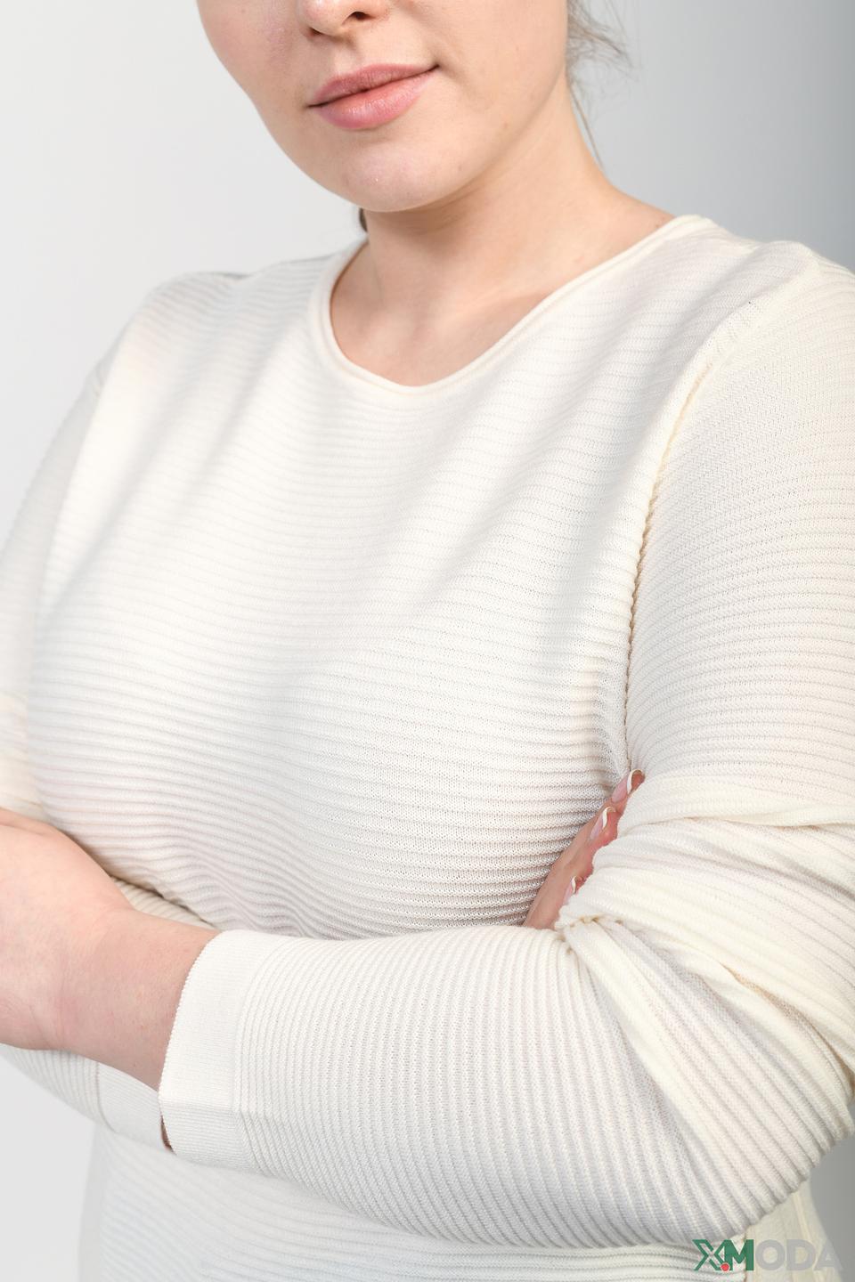 Пуловер Rabe collection молочный