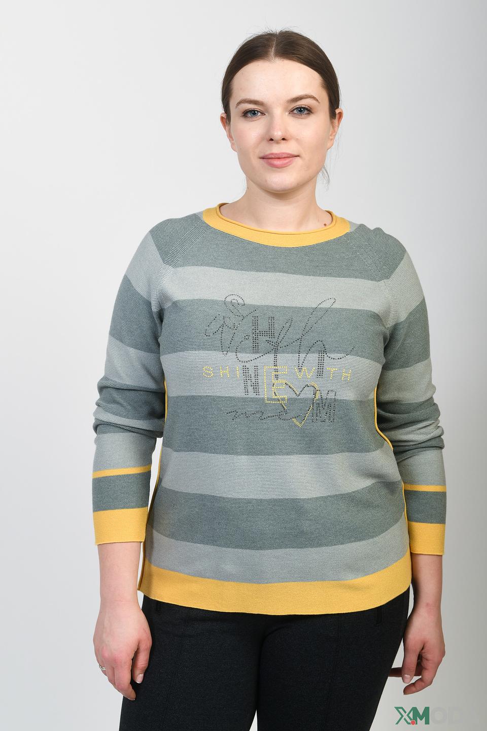 Пуловер Rabe collection в полоску