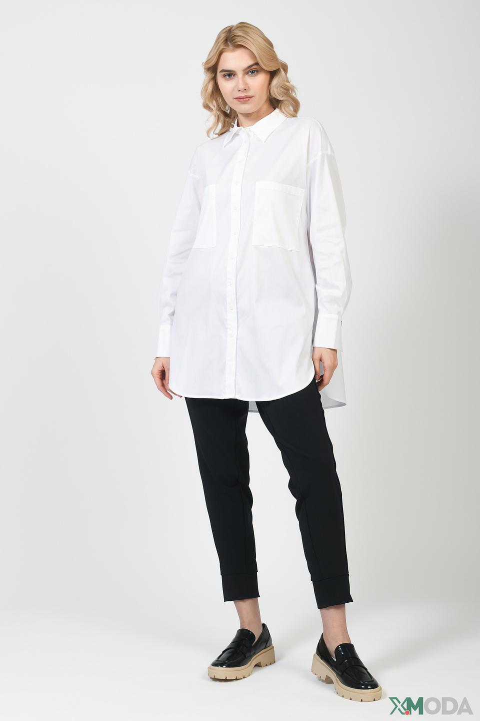 Рубашка Gerry Weber белая оверсайз