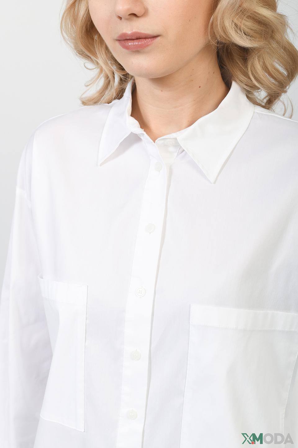 Рубашка Gerry Weber белая оверсайз