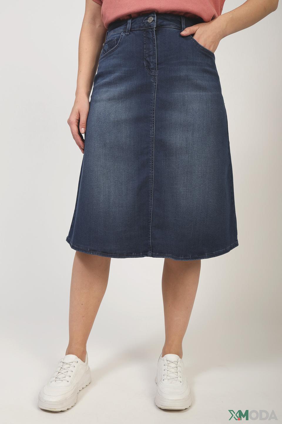 Юбка Basler джинсовая синяя