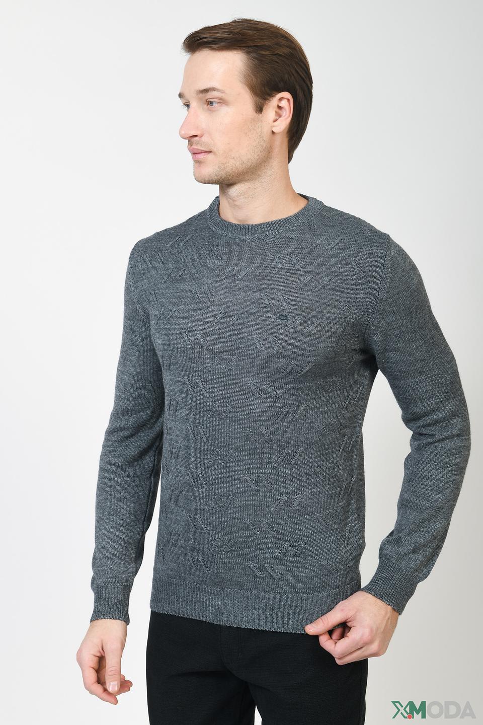 Джемпер Granchio с узором серый