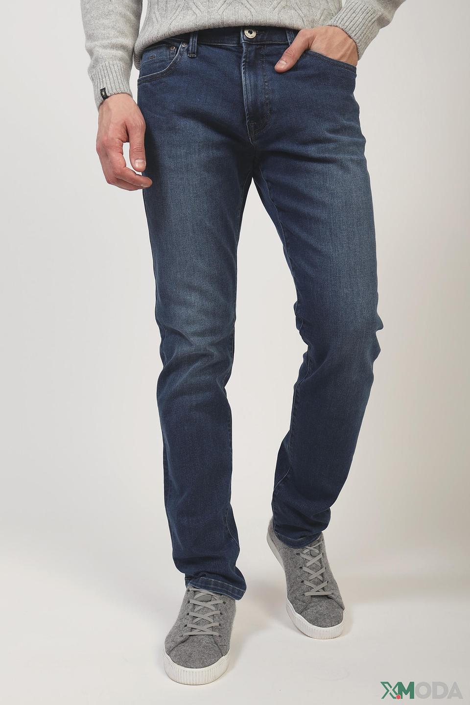 Джинсы Pezzo синие slim fit
