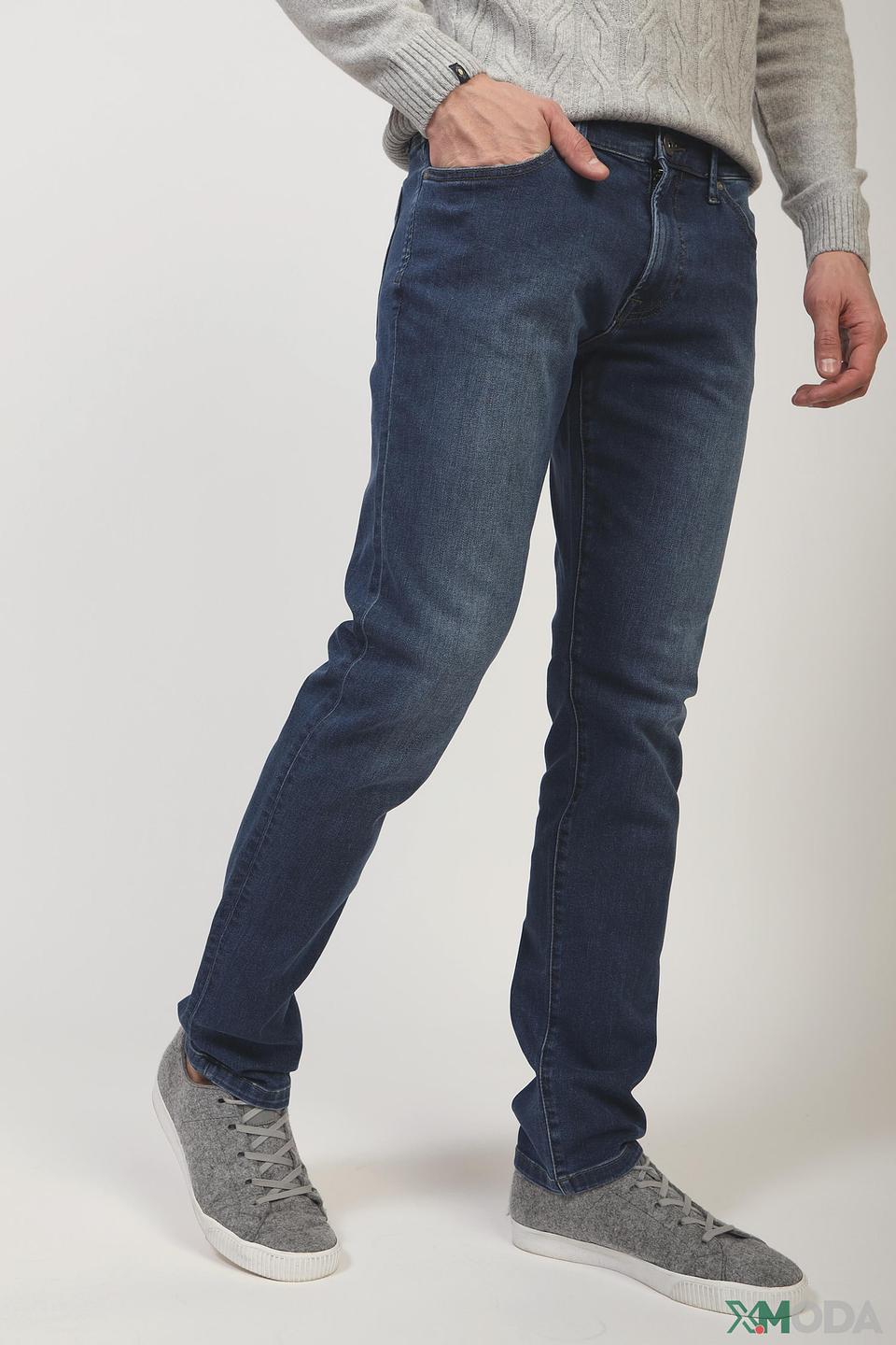 Джинсы Pezzo синие slim fit