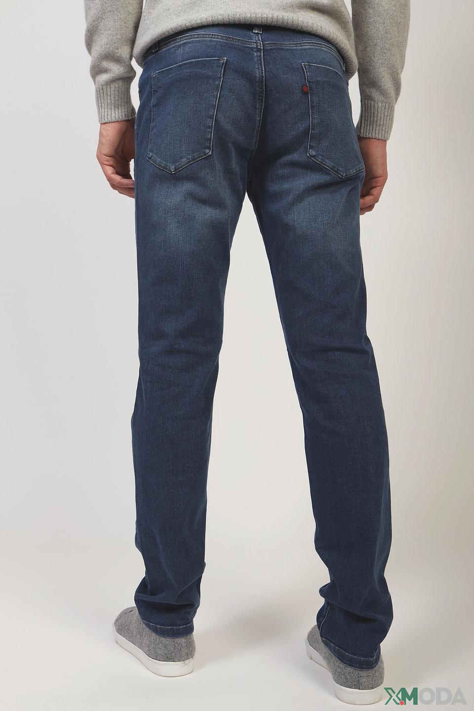 Джинсы Pezzo синие slim fit