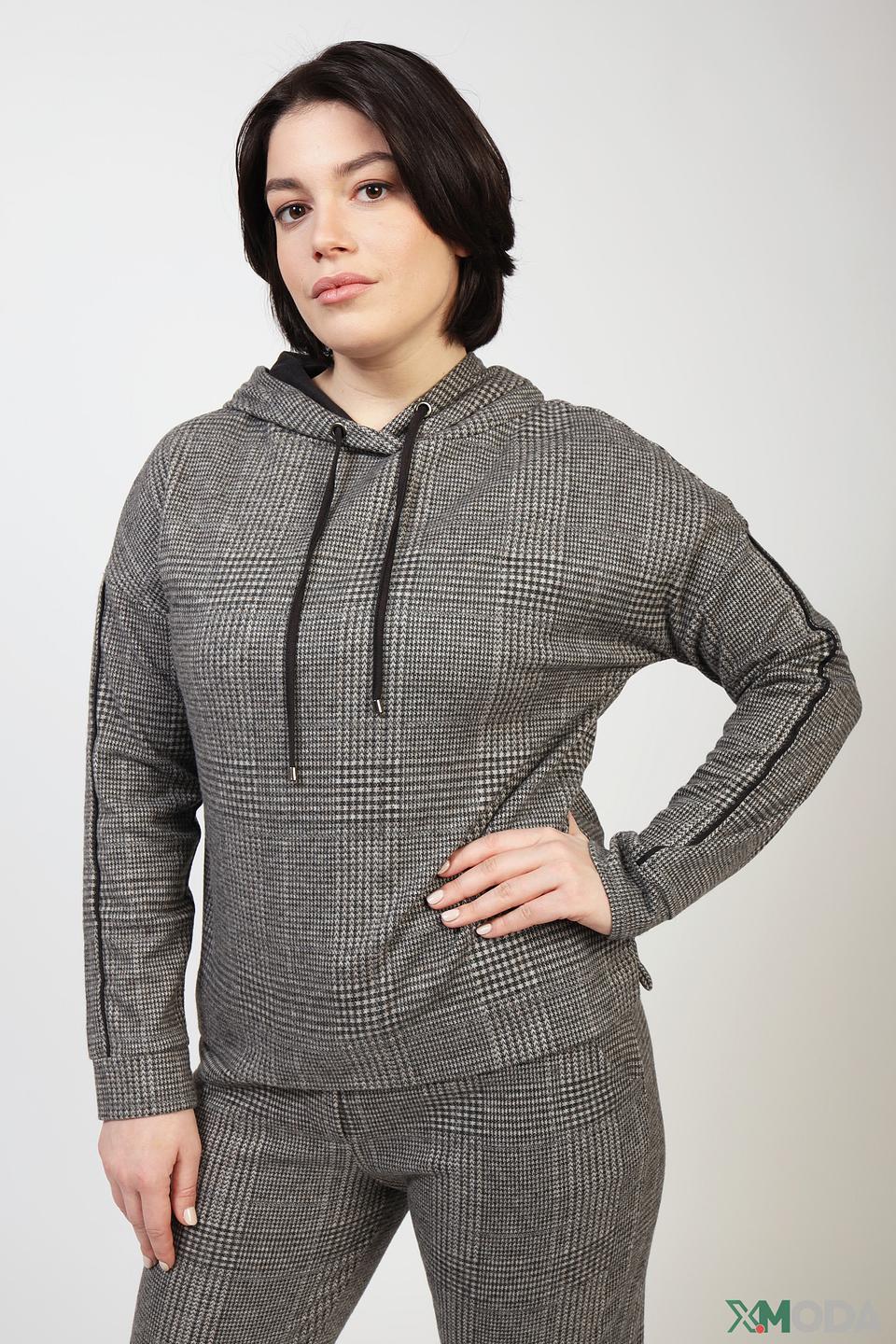 Пуловер Betty and Co в клетку