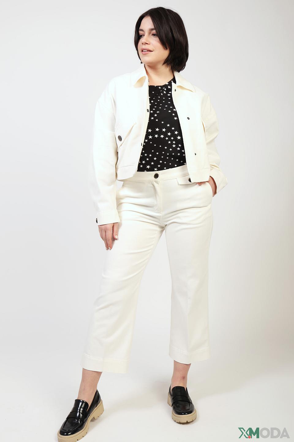 Жакет Taifun приталенный белый