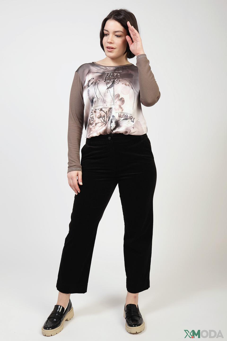 Брюки вельветовые Gerry Weber чёрные