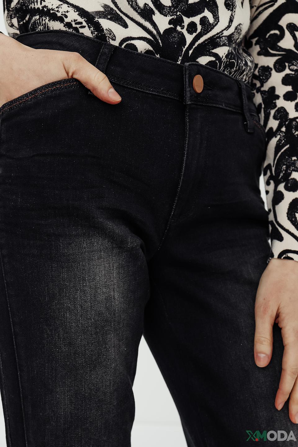 Джинсы Betty and Co черные прямые