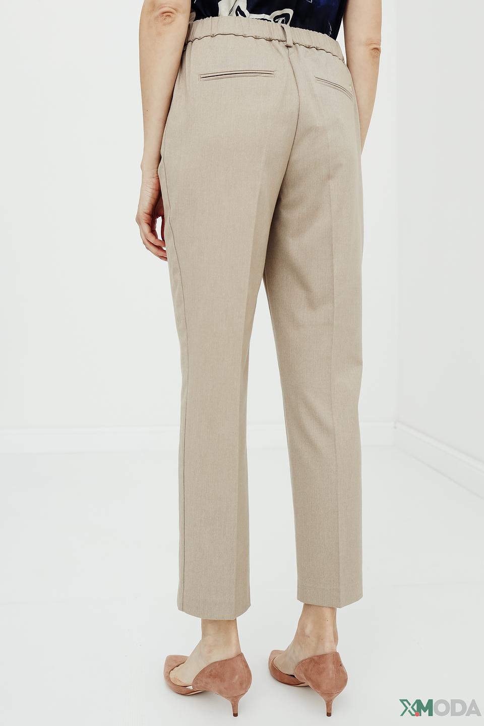 Брюки Mos Mosh бежевые прямые