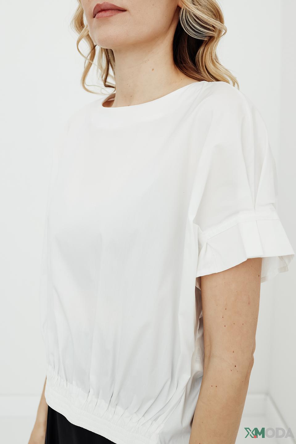 Блуза Taifun с рукавами-воланами