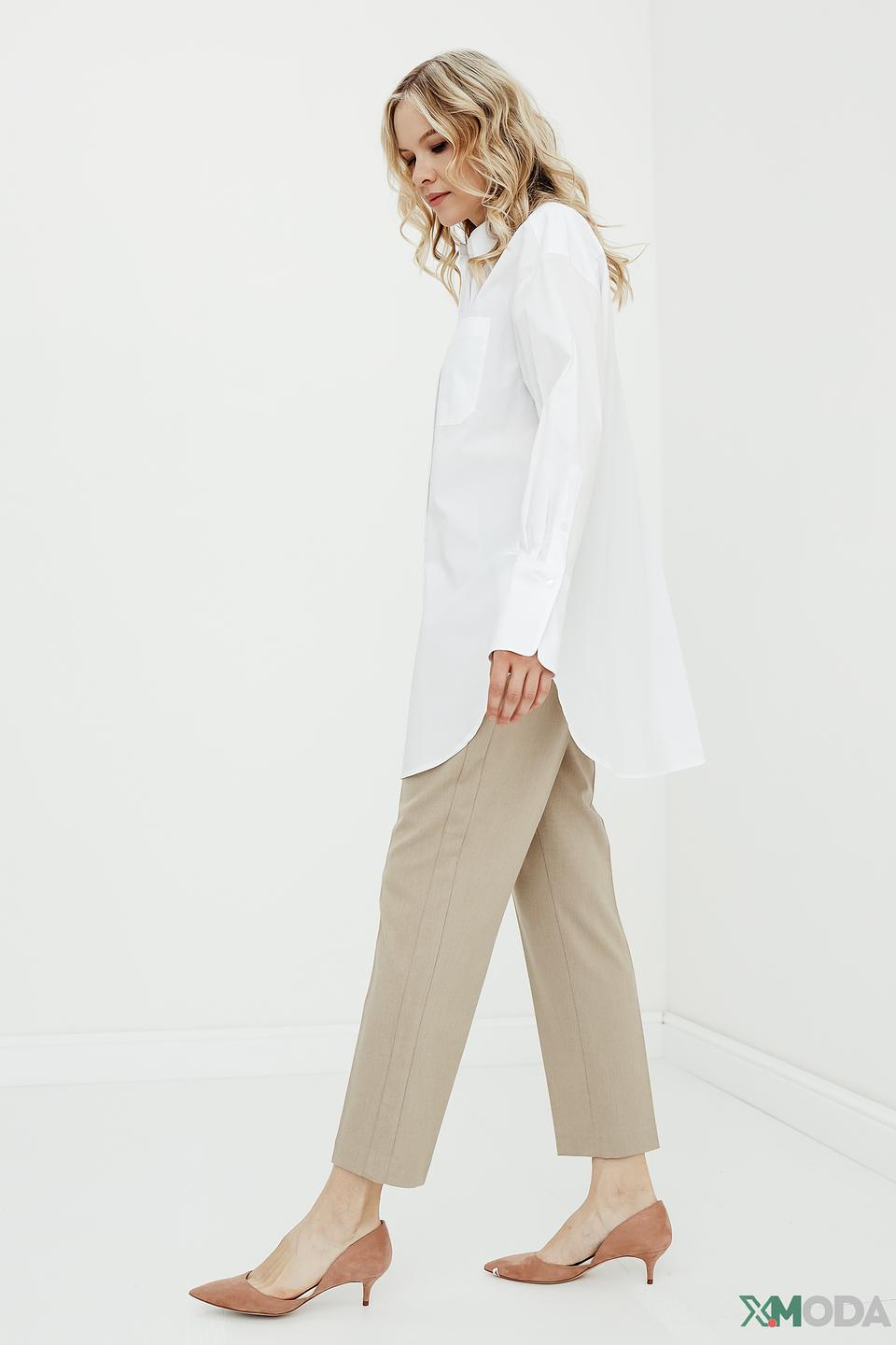 Рубашка Taifun оверсайз белая