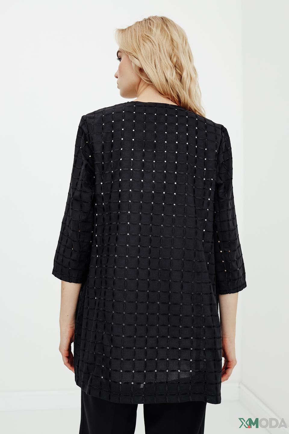 Жакет Betty Barclay с вышивкой чёрный