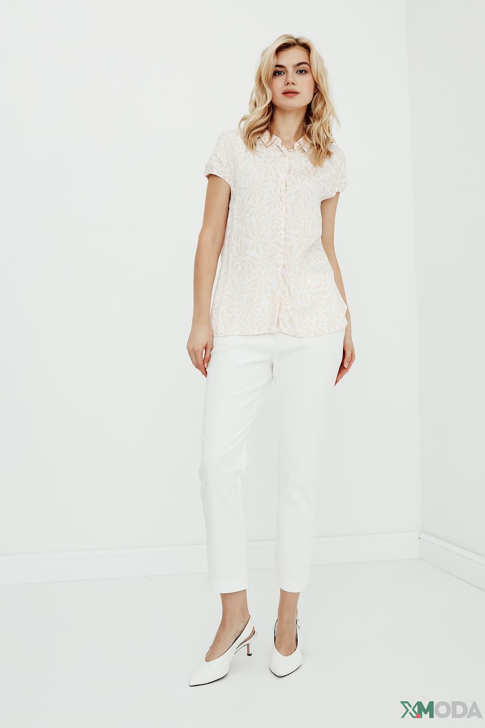 Брюки Marc Cain белые прямые