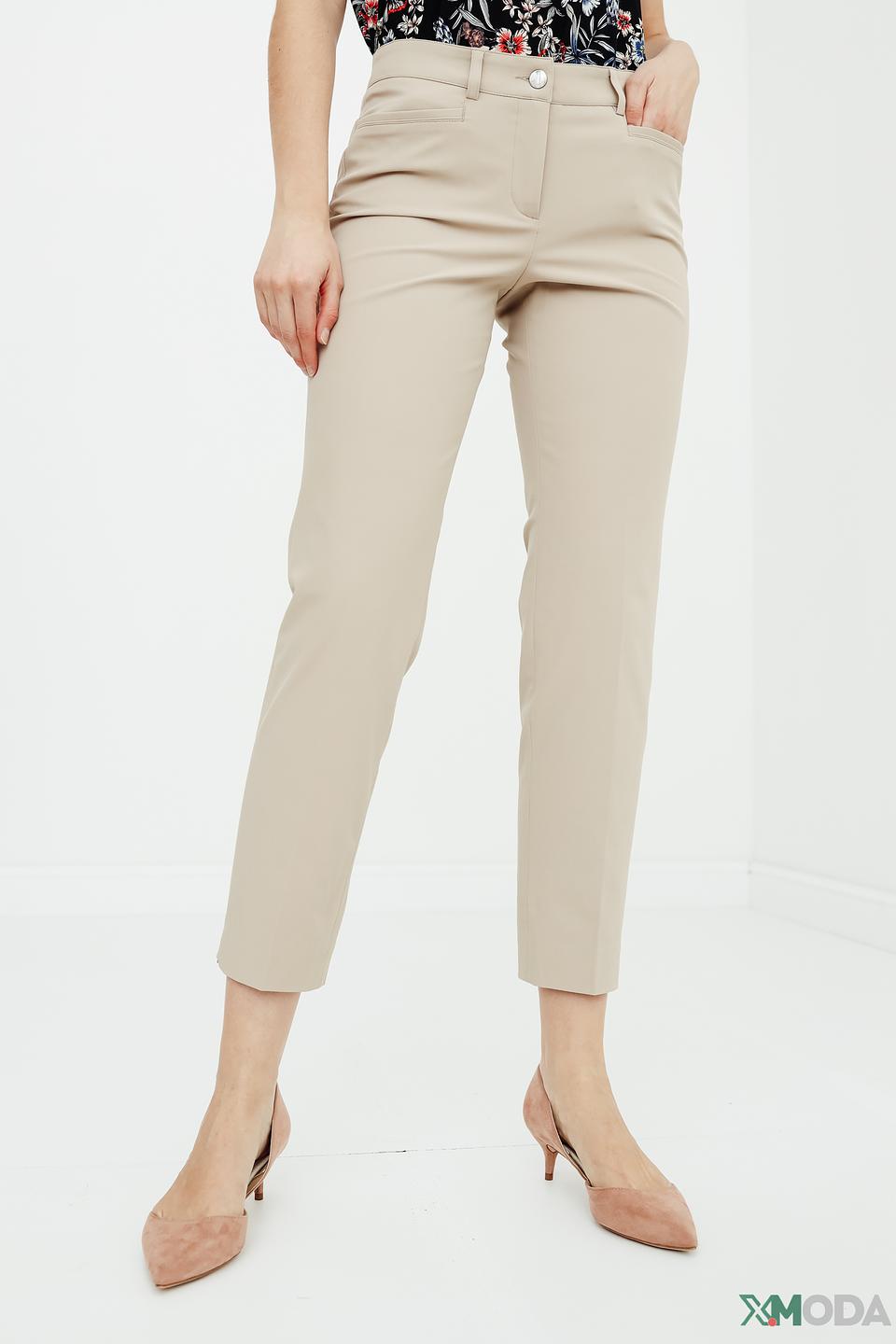 Брюки Cambio бежевые прямые