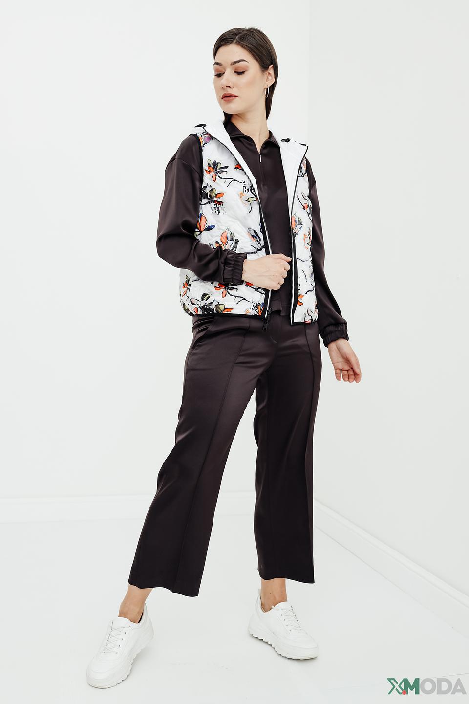 Жилет Marc Cain Sports чёрно-белый