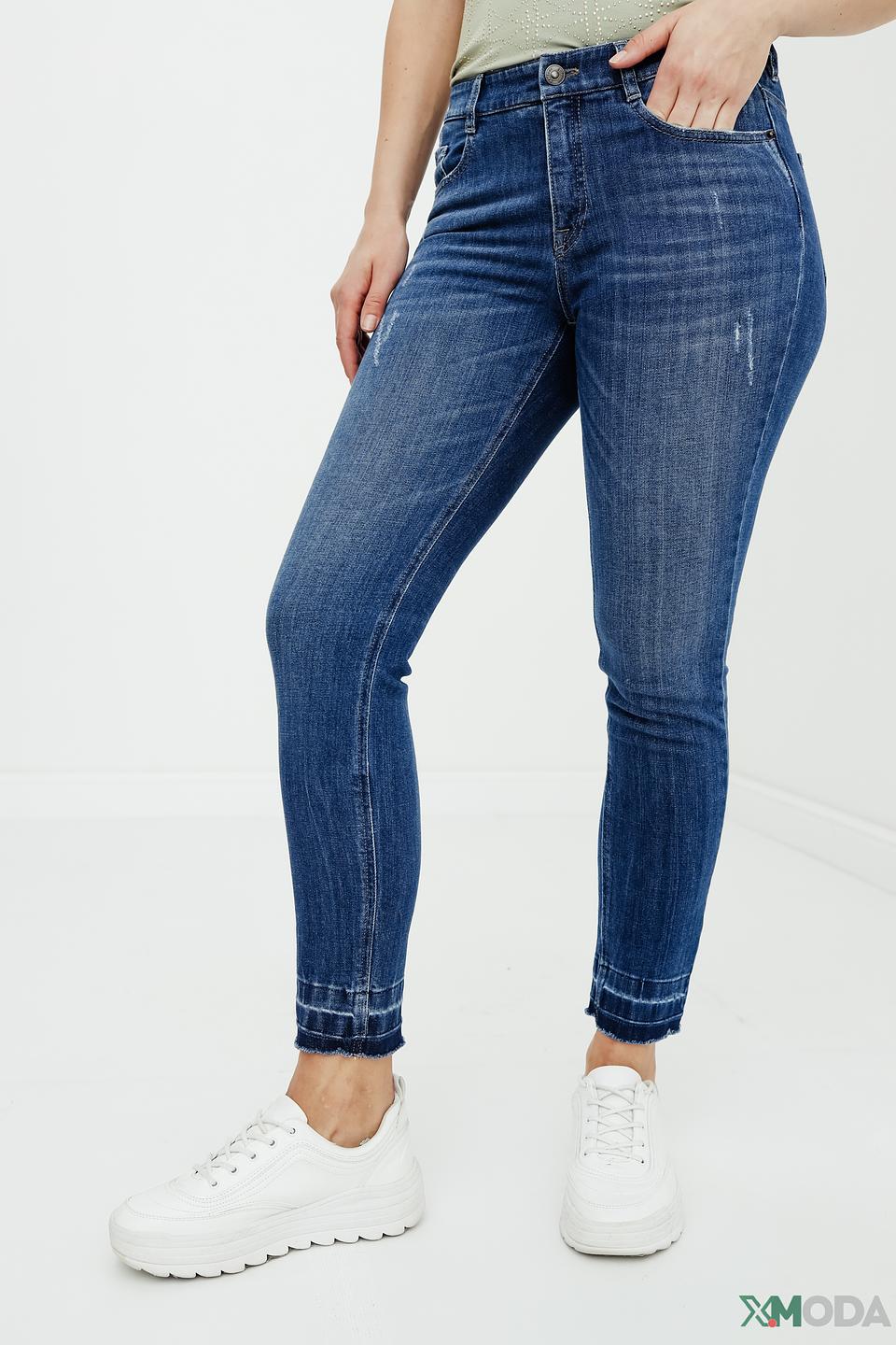 Джинсы Gardeur с потертостями