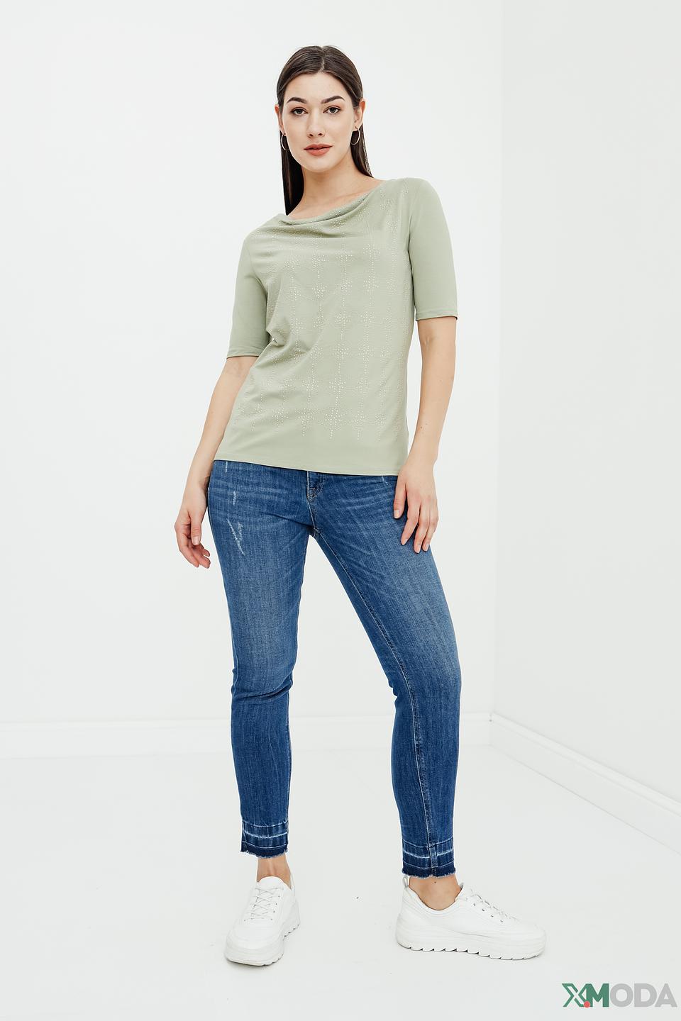 Джинсы Gardeur с потертостями