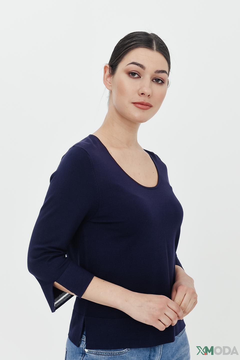 Пуловер Pezzo с разрезами