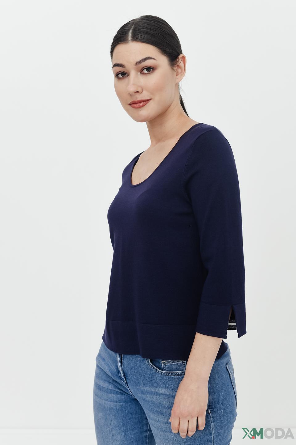 Пуловер Pezzo с разрезами