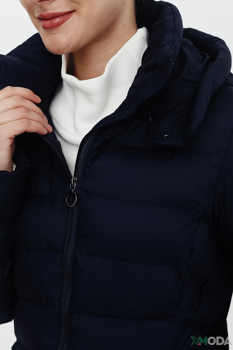 Пальто Bugatti стеганое синее