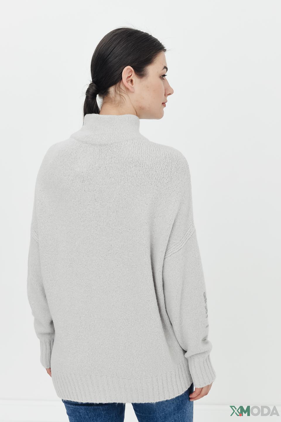 Пуловер Monari серый с декором