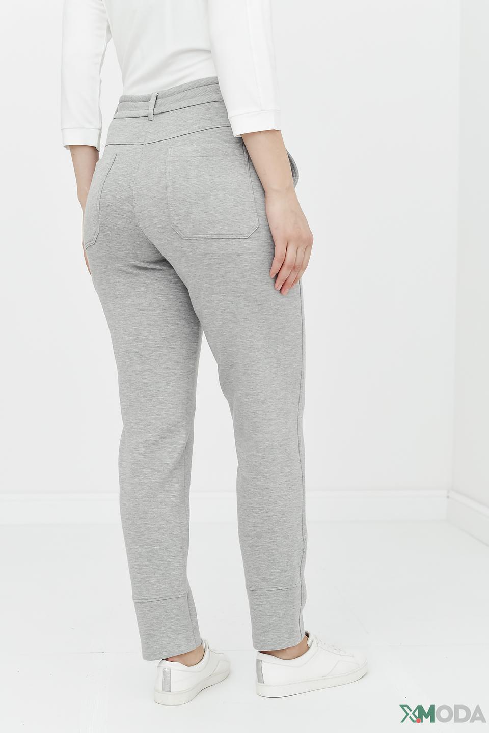 Брюки трикотажные Betty and Co серые