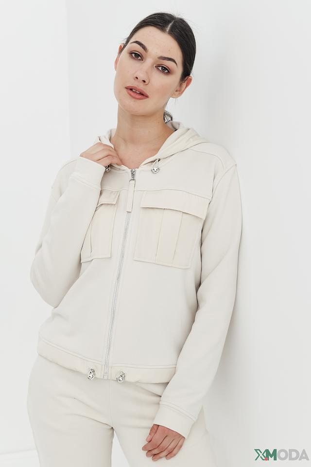 Жакет Monari с карманами бежевый