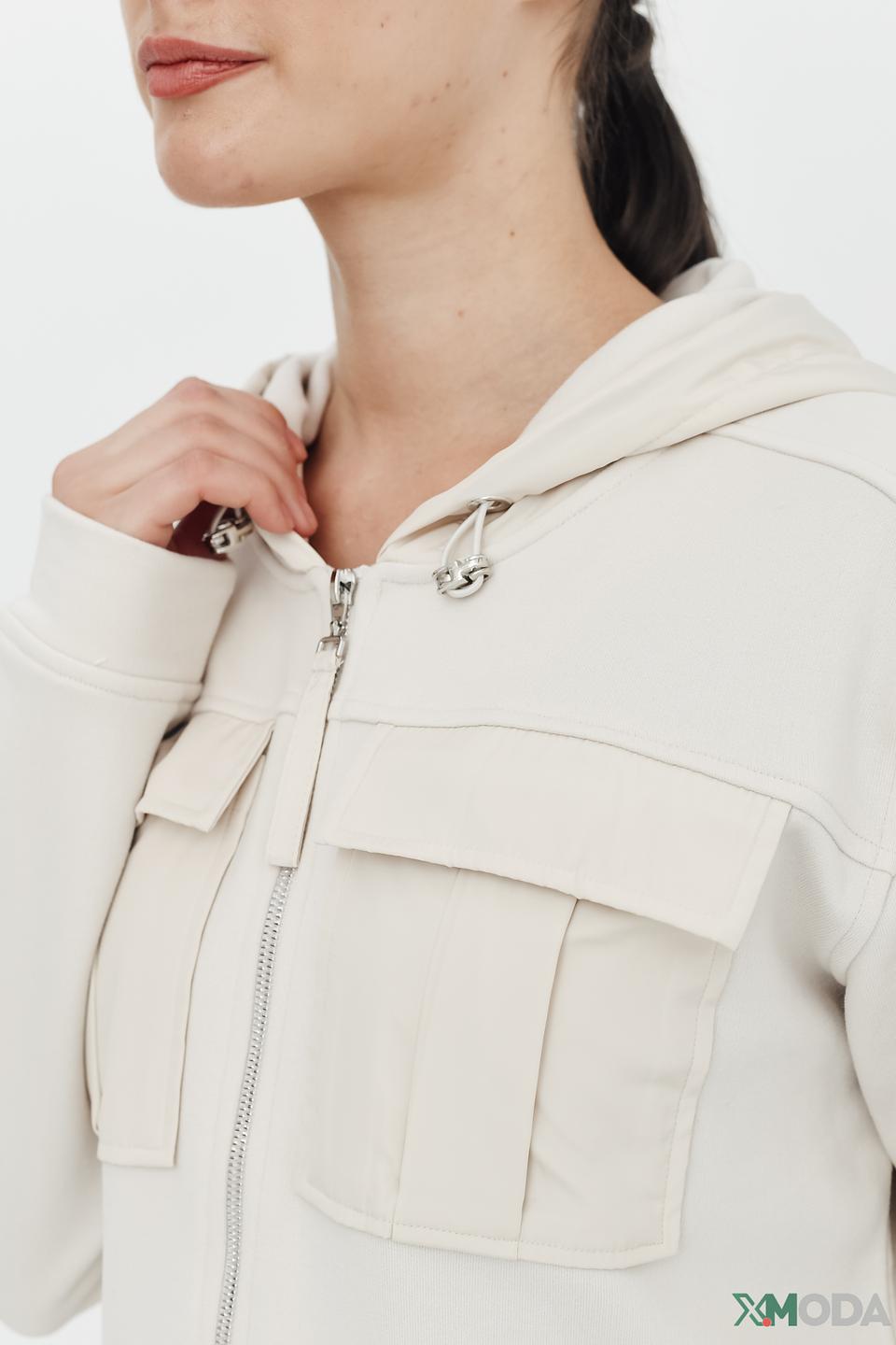 Жакет Monari с карманами бежевый