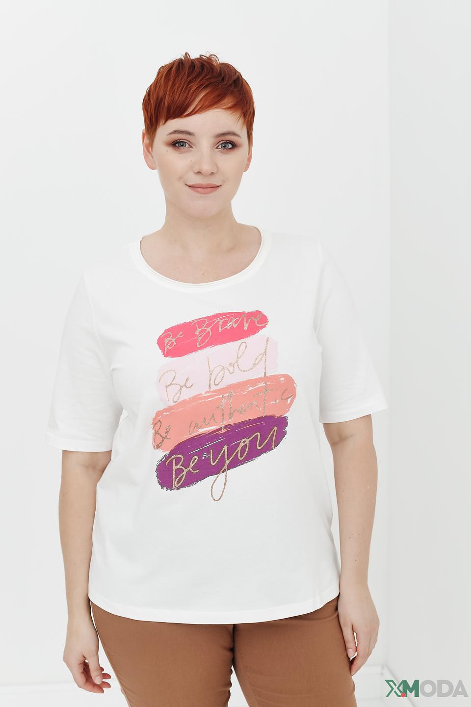 Футболка Via Appia с принтом