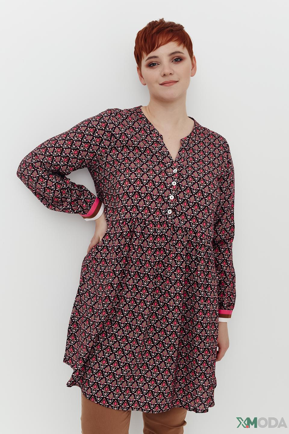 Платье Via Appia с принтом