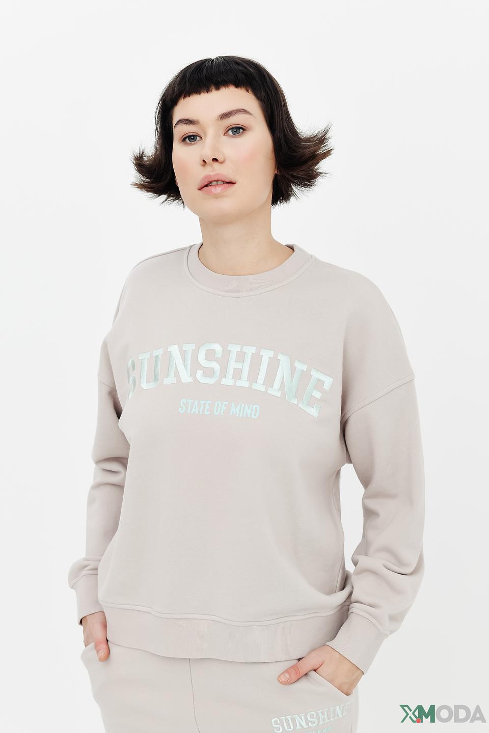 Толстовка Marc Aurel светло-бежевая