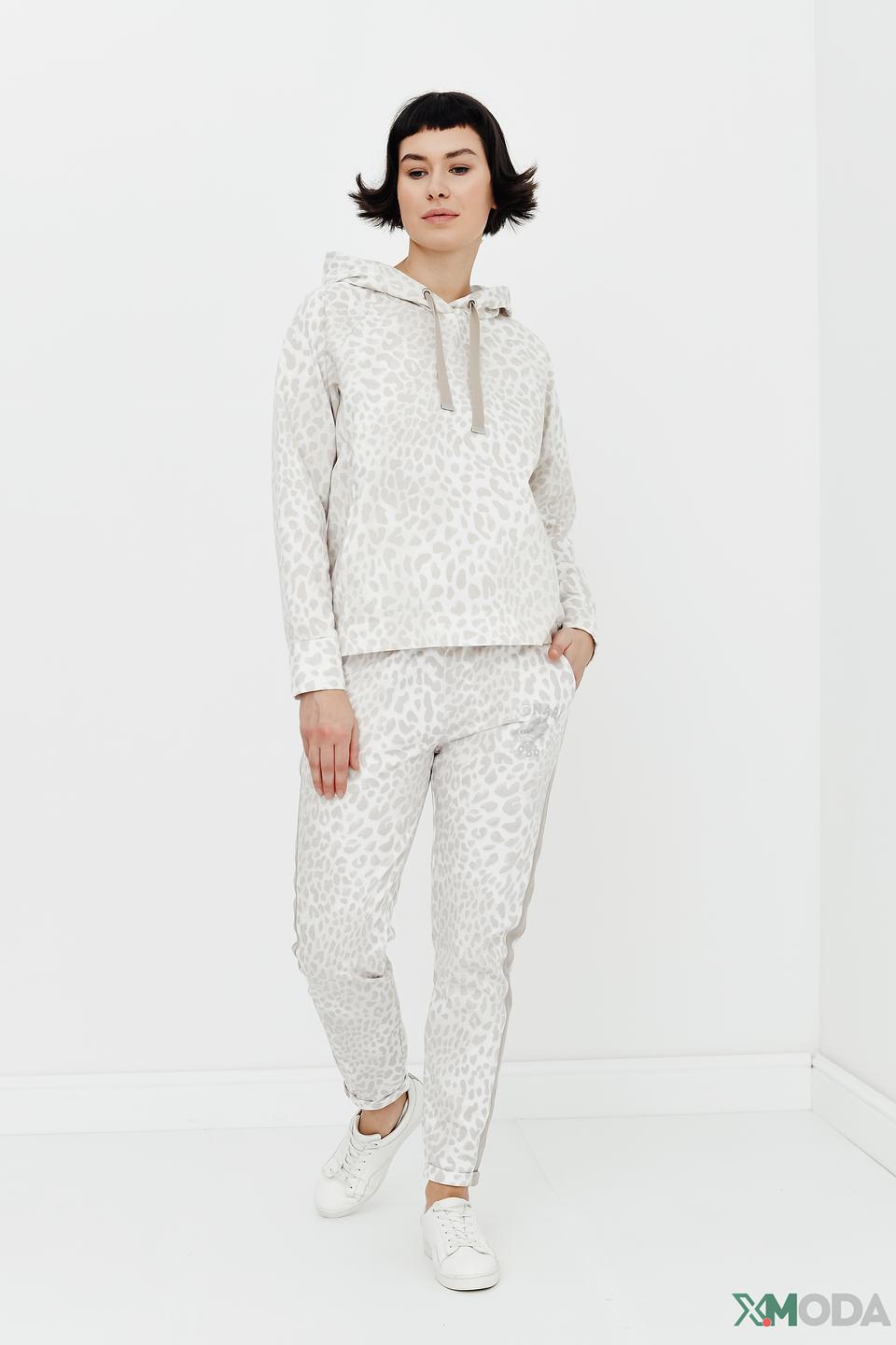 Пуловер Monari с леопардовым принтом