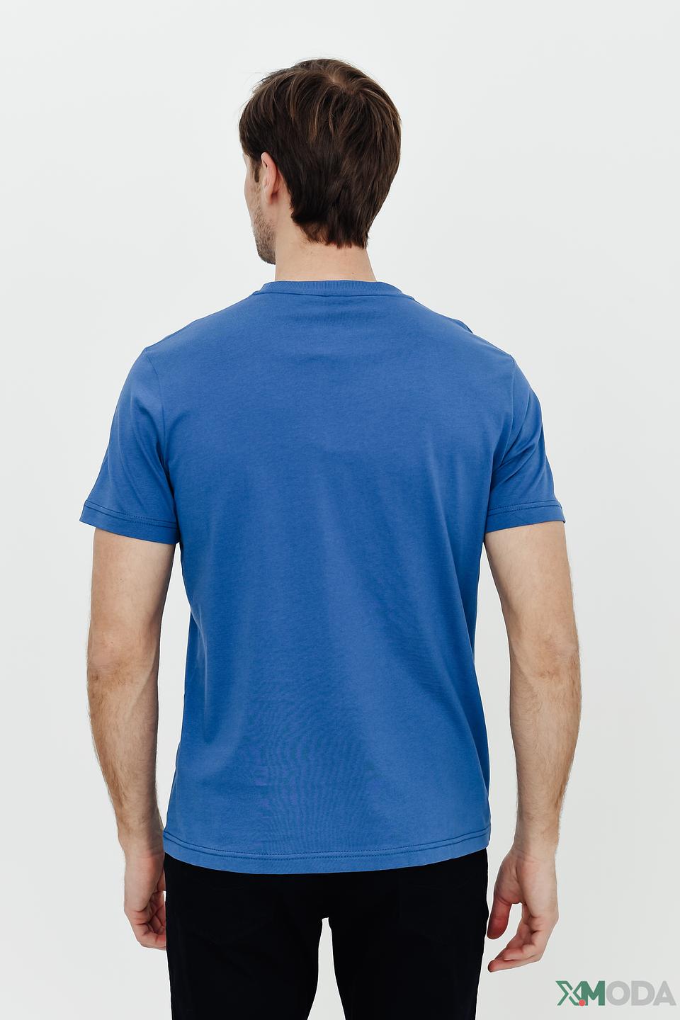 Футболка Lerros с принтом синяя