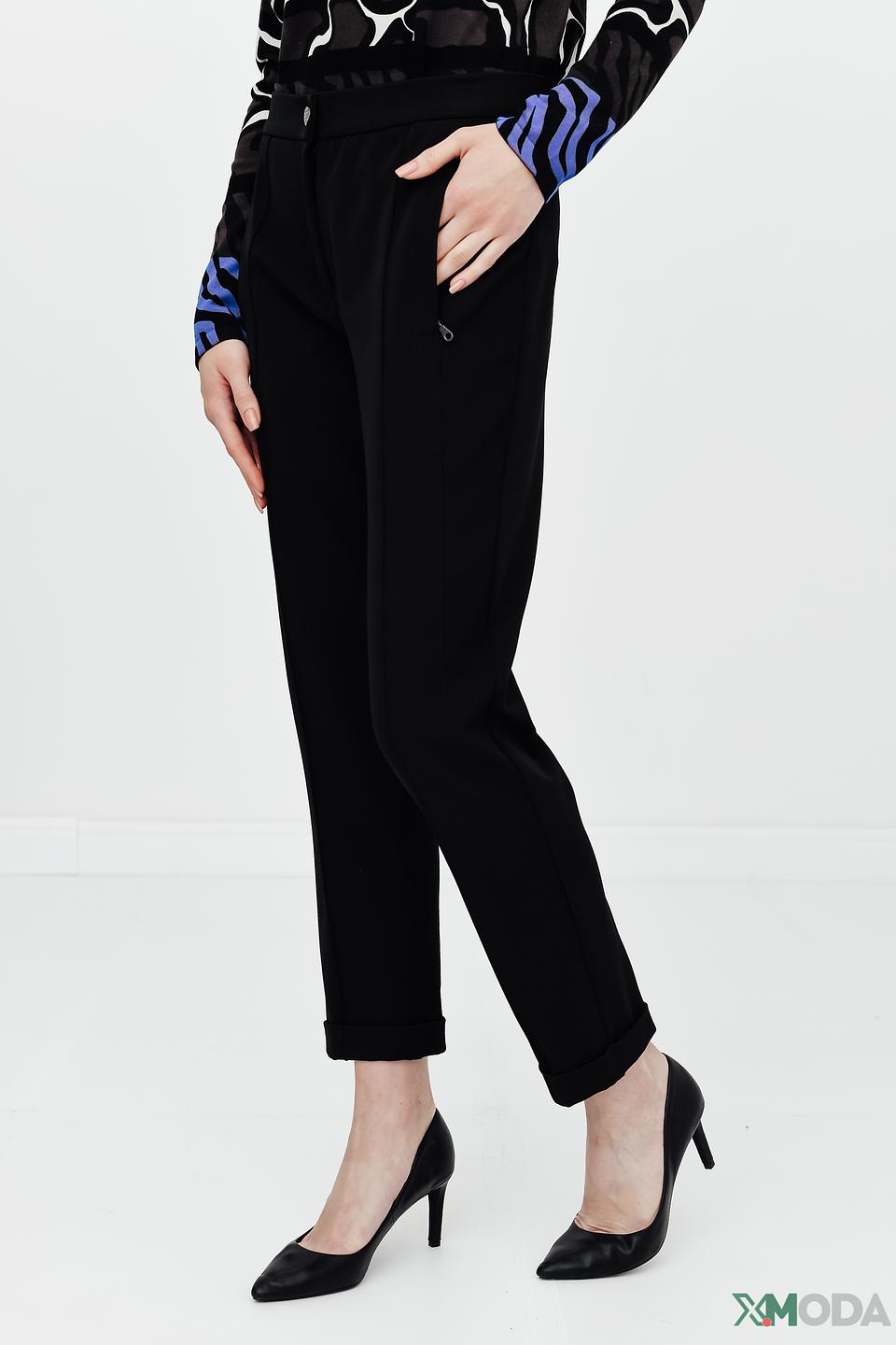 Брюки Lecomte чёрные прямые