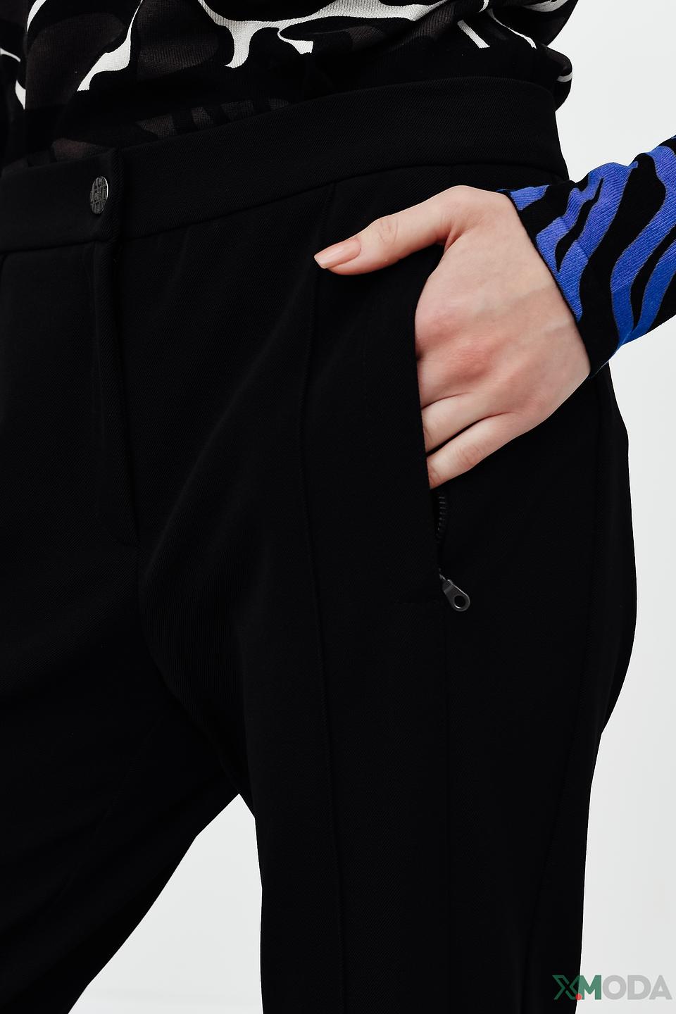 Брюки Lecomte чёрные прямые