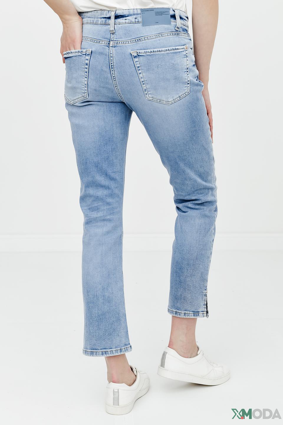 Джинсы Cambio голубые с потертостями