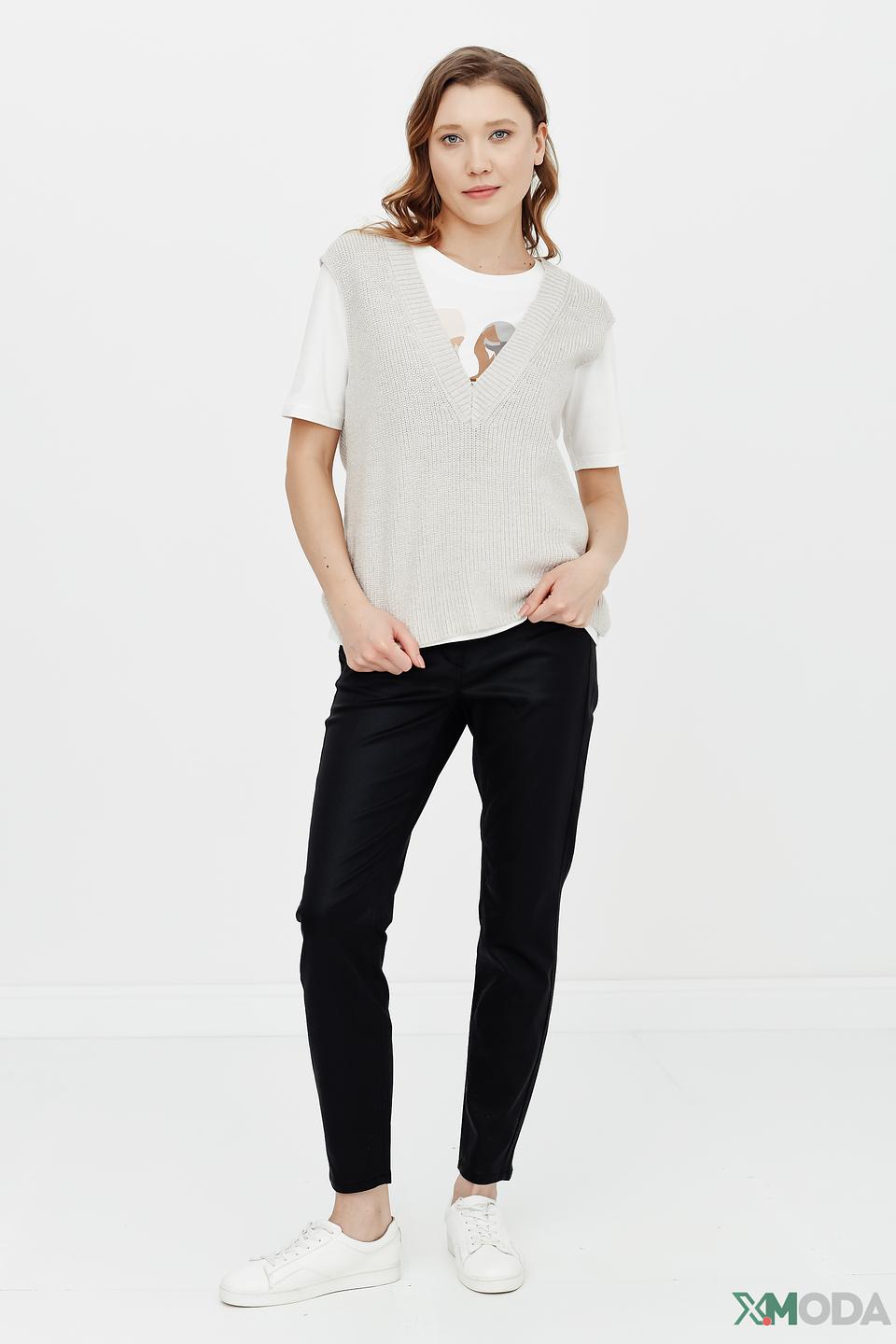 Брюки Taifun черные скинни