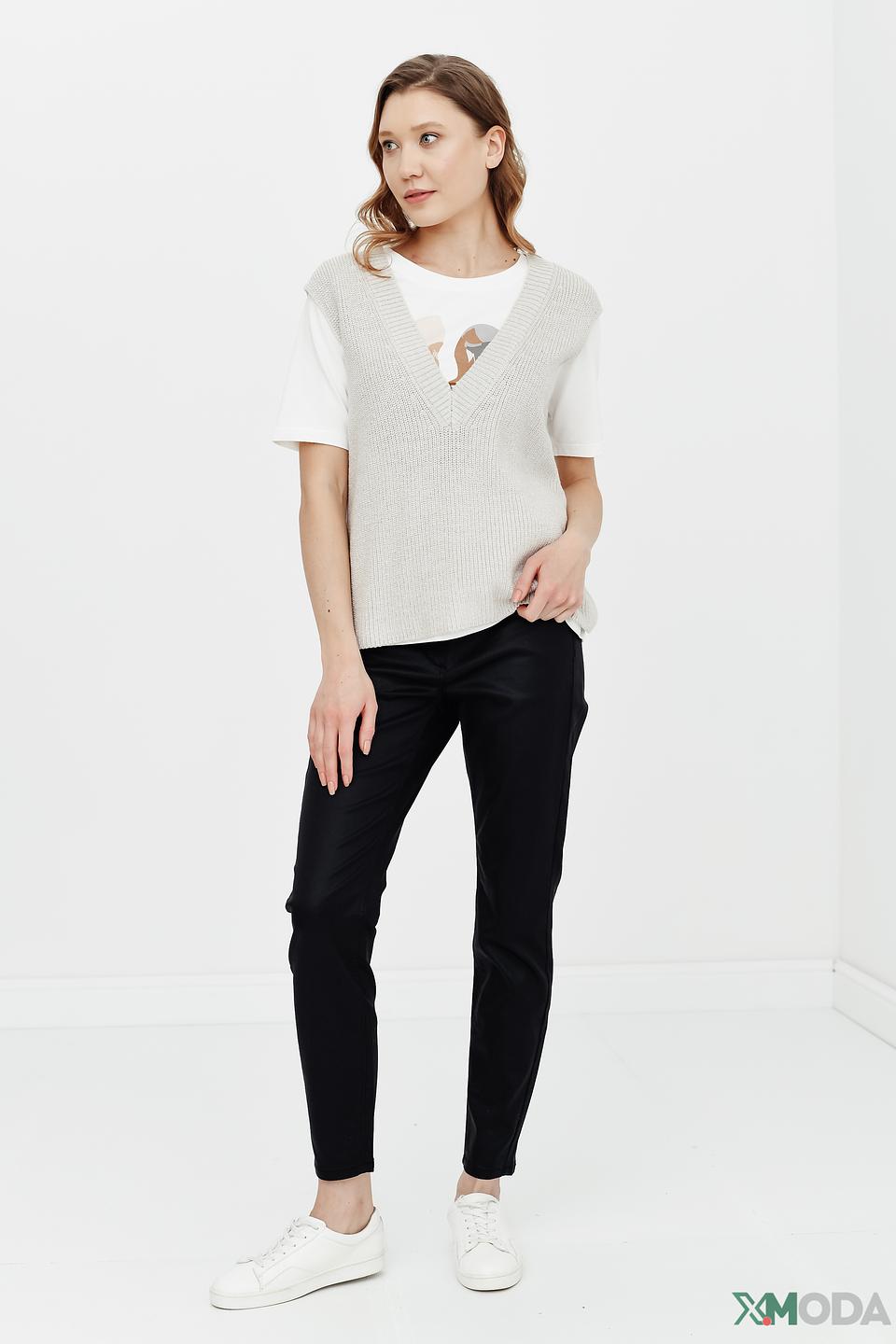 Жилет Marc Aurel вязаный бежевый